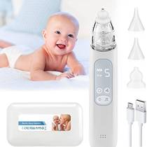 Amazon’s hot-selling electric nasal aspirator 5-speed suction with music and lights waterproof design English and Russian version