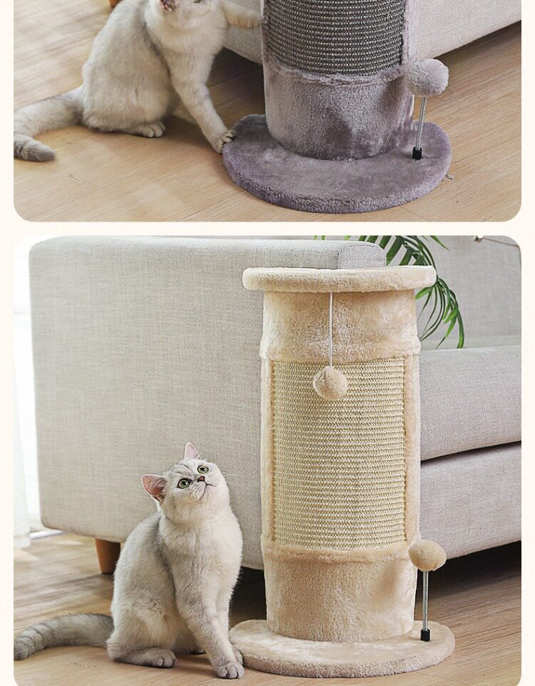кошко-комплекс 猫爬架子剑麻猫爬架猫窝猫树一体墙壁式猫抓架转角抓柱小型猫抓树