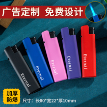 50 pieces of new durable metal windproof lighter double layer thickened inflatable custom-made printing explosion-proof wholesale