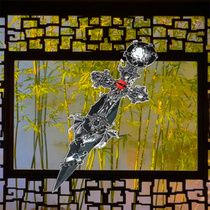 Kunai hand-made knife finished product finished spider finished product thorn rose new Chinese style high-value utility knife gift unboxing jewelry