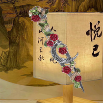 Kunai hand-made knife half-edged knife Aurora finished product ready-made ornament hand account making express unboxing utility knife gift