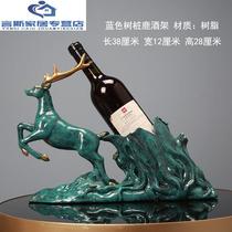 Yuzhen Wine Cabinet Sideboard Ornaments Modern Light Luxury Wine Cabinet Sideboard Ornaments Creative Living Room Office Soft Decoration Room