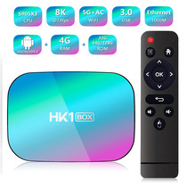 HK1 Box network set-top box S905X3 Android 9 TV box HD 8K dual wifi tv box foreign trade