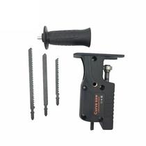 Household small electric hand drill converted into a chainsaw saber saw converted into a reciprocating saw electric woodworking handheld multifunctional conversion head