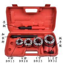 Durable 4-minute-1 2-inch wire threading machine hinged thread manual threading machine iron pipe galvanized pipe threading machine