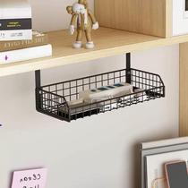 Router storage box wall-mounted cable management rack wire strip holder hub box data cable storage slot suspended