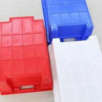 Special pork transportation turnover basket for meat joint factory plastic frame for vegetable storage factory staggered stacked rectangular cold storage freezer