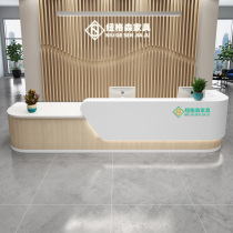 Hall customized hospital reception clinic service desk front desk curved station work table nurse desk dental round