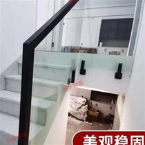 304 stainless steel swimming pool glass clip side hanging 90 degree punch-free simple stair handrail column fixing clip