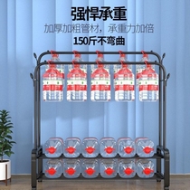 Floor-standing rack for bedroom household simple clothes drying rack coat rack indoor clothes rack balcony cool rod