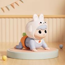 New electric rabbit crawling baby toy baby toddler early education crawling doll learning crawling guide