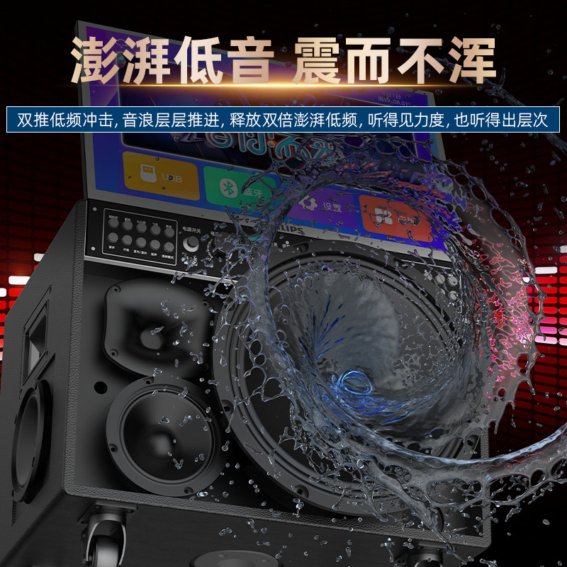 Philips Sd249E/249F Home Ktv Karaoke Audio System Outdoor Karaoke Singing All-In-One Speaker