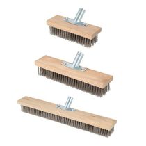 Floor Brush Head Stainless Steel Wire Brush Multi Purpose