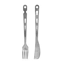 Camping Cutlery Set Pure Ti Multi-function Clip Detachable