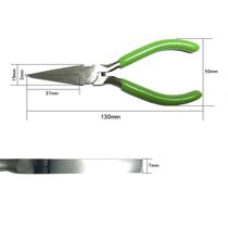 Toothless flat nose pliers 5 inches mini flat nose pliers needle nose pliers toothless flat nose pliers handmade tool pliers