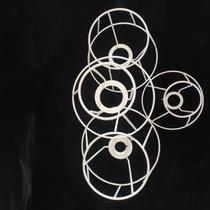 Desk lamp handmade rope craft special square iron frame round woven lamp frame lampshade DIY lampshade i shelf accessories