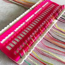 Cross-stitch thread organizer 50-bit large winding thread organizer embroidery tool artifact winding board needle insertion