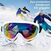 1pc Large Frame Polarized Ski Goggles For Men And Women