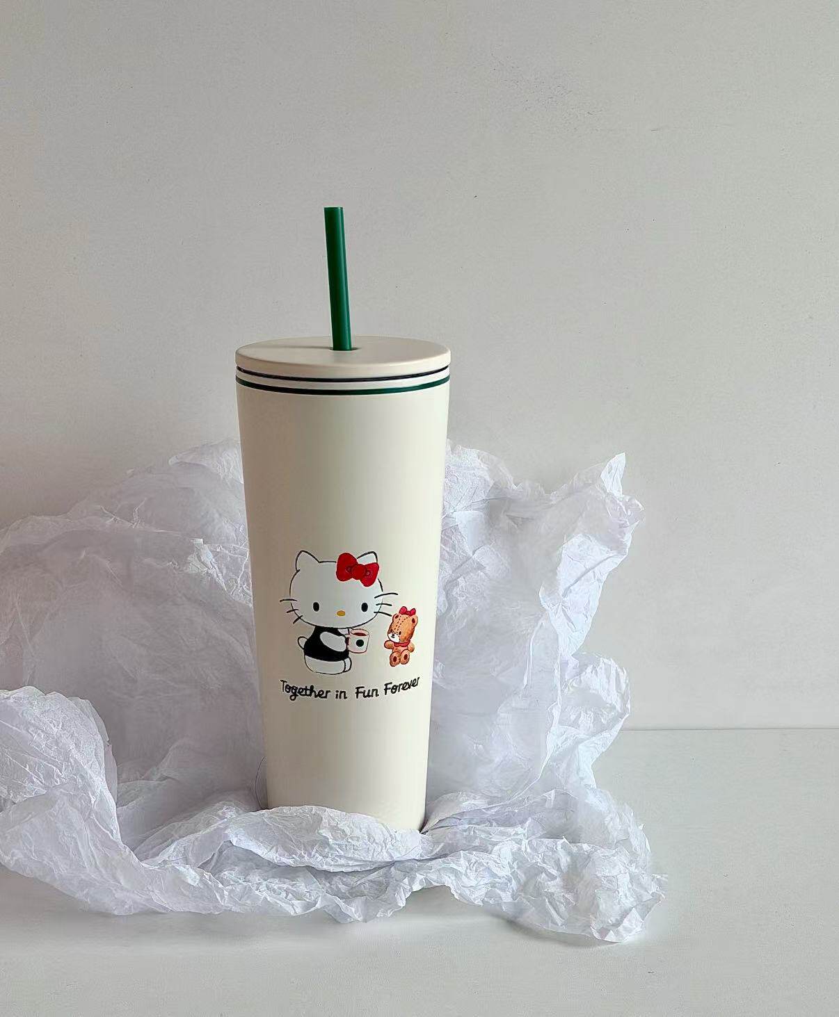 2025 Starbucks Hello Kitty 50th Anniversary Cup 473ml/16Oz  display picture 1