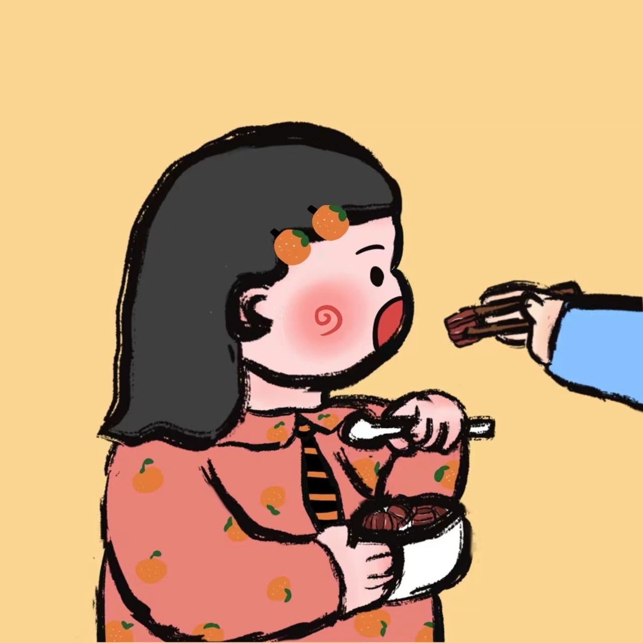 爱吃五发肉