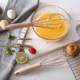 Manual egg beater PP handle egg mixer handheld silicone stainless steel mixing rod home kitchen baking tool