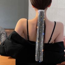 FYUAN Shine Full Rhinestone Hairpins for Women Bijoux Long T