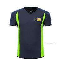 Gray green slim-fit basketball referee uniform top sweat-absorbent and breathable customizable with LOGO printing
