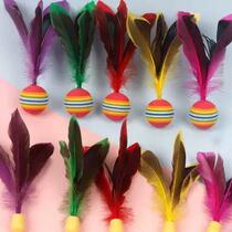 Big three-hair ball for badminton high elastic three-hair ball 10 balls for badminton racket shuttlecock ball badminton racket ball