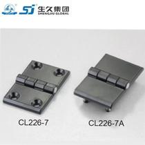 New Shengjiu Cabinet Lock 226-7 7-1 2 Black Hinge Zinc Alloy Left and Right Hinge Distribution Box Cabinet Hinge