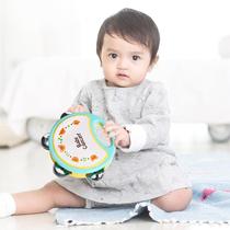 Royal childrens hand drummer tambourine small musical instrument kindergarten Orff baby hand bell toy