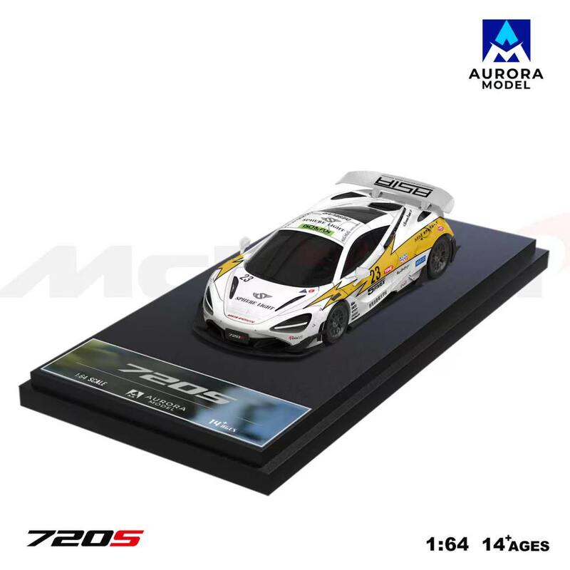 Am Aurora 1:64 Mclaren 720S Lightning Paint Alloy Car Model Collection Tm Am Aurora 1:64 Mclaren 720S Lightning Paint Alloy Car Model Collection Tm