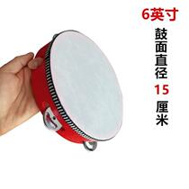 New Yueyuan sheepskin tambourine Kindergarten teacher uses tambourine dance to take exams Xinjiang dance performance primary school students Qiangu