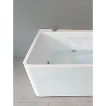 JOMOO is suitable for 2023 new massage waterfall surf bathtub lantern bubble smart constant temperature heated bathtub for home use