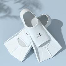 Freestyle lightweight mens professional training short fins breaststroke duck special diving mens and womens swimming fins for children