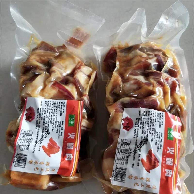 Настоящие обрезки ветчины Цзиньхуа, кусочки мясного фарша, 500 г вяленой свинины, маринованной в вакууме, продаются производителями недорого, чтобы придать свинине свежесть и аромат Изображение 1
