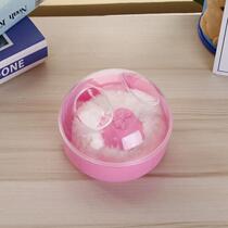 New talcum powder newborn baby prickly heat powder special powder puff pad powder puff box portable box talcum powder box