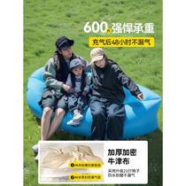 Inflatable sofa outdoor camping lazy JCC-CQC Peoples Day air single portable sound type picnic Renle air mattress bed