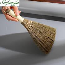 Miscanthus brush cleaning brush tea table brush tea tray brush small broom sorghum keyboard brush mini desktop straw broom