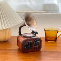 ins retro gramophone music box girls bedroom decoration music box ornaments best friend birthday gift christmas