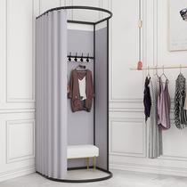 Outdoor dressing cover activity simple and portable temporary dressing room clothing store movable partition door curtain dressing room screen