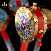 Childrens rattle infant hand drum baby educational toy gift scenic spot special tourist souvenir gift