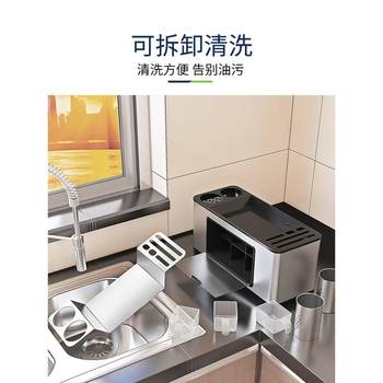 Stainless steel kitchen salt seasoning jar storage box household multi-functional storage rack seasoning combination set seasoning box