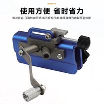 Hand-operated chain grinder portable household manual chain saw electric chain saw chain sharpening artifact chain file tool