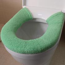 Universal toilet mat thickened toilet cover square gourd U-shaped large plush toilet cover household toilet seat cushion