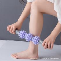 Thorn ball fitness massage stick leg roller wolf tooth fascia stick yoga massage roller