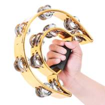 KTV bell ring class hand-held rattle ring bar bell drummer rocking instrument kindergarten maracas teacher entertainment special