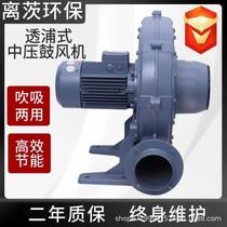 New translucent medium pressure fan-125 industrial fan insulated snail fan 2200 boiler combustion blower
