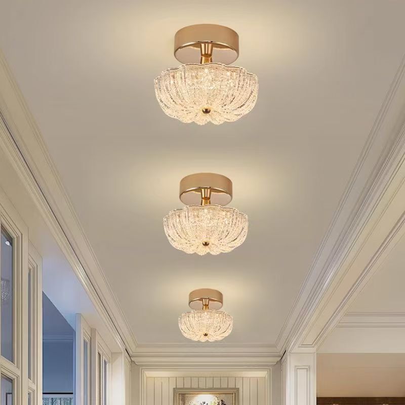 Corridor Aisle Light, Simple Modern Ceiling Light, Creative Pumpkin Entrance Light, Personalized Cloakroom Balcony Lighting