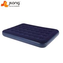 Inflatable bed household double thickened inflatable mattress outdoor camping folding flocking mattress honeycomb air mattress