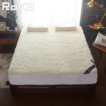 Wool mattress winter thick warm mattress single bed dormitory student wool bed mattress blanket bedding